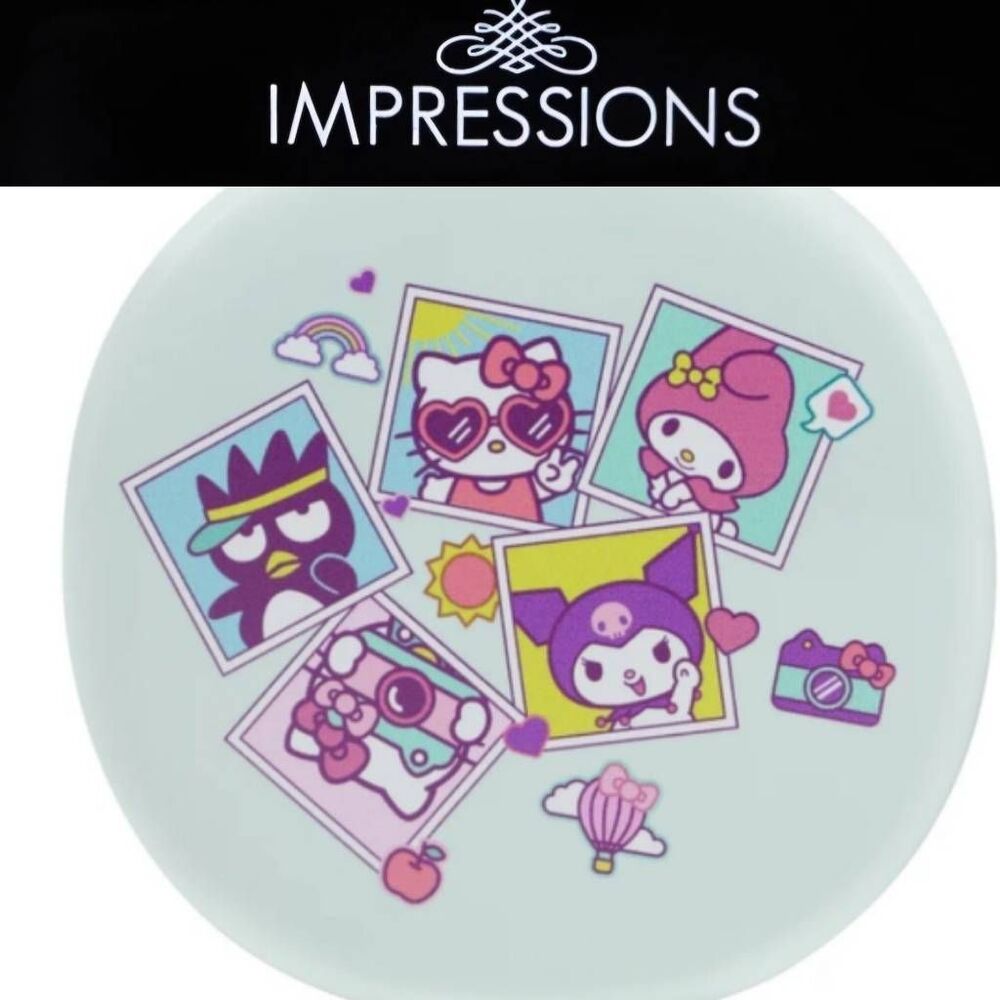 Impressions X Hello Kitty & Friends "Vacay" Rechargeable LED Compact Mirror